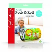 B-kids B-kids Dmuchany roller ze zwierzętami Infantino 5_731618 - Skoczki dla dzieci - miniaturka - grafika 1