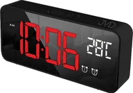 Zegary - JVD Budzik JVD SB8005.2 termometr melodie - miniaturka - grafika 1