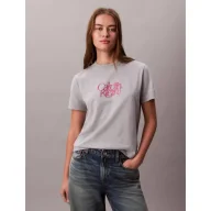 Koszulki i topy damskie - Calvin Klein Jeans T-shirt Regular Fit - miniaturka - grafika 1