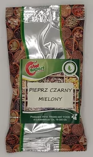 Pieprz czarny mielony 90 g Chef Expert - Przyprawy i zioła sypkie - miniaturka - grafika 1