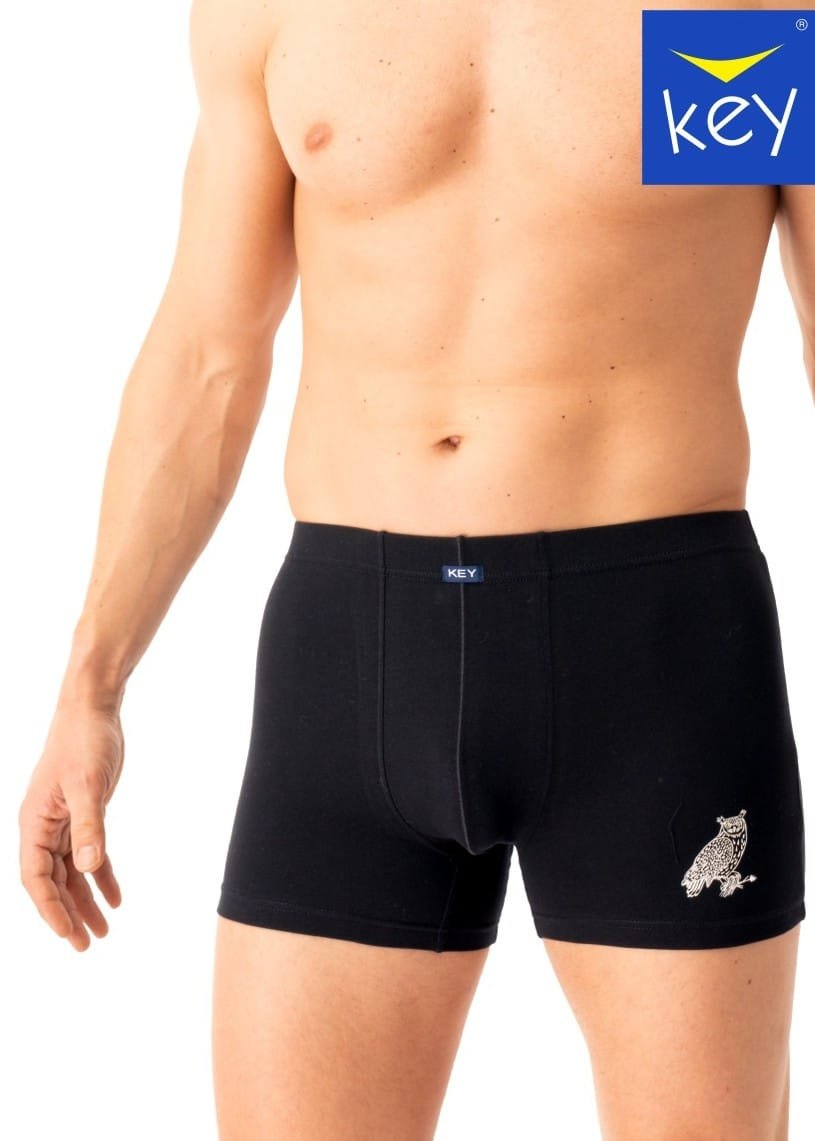 SZORTY KEY MXH-703 B25 CZ (kolor czarny, rozmiar M)