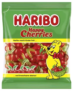 Haribo Happy Cherries 175 g - Inne słodycze - miniaturka - grafika 1