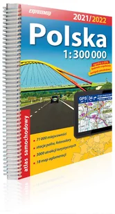 Polska. Atlas samochodowy 1:300 000 - Atlasy i mapy - miniaturka - grafika 1