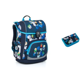Topgal Komplet szkolny AIRA 23034 SET SMALL - Plecaki szkolne i tornistry - miniaturka - grafika 1
