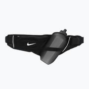Pozostały sprzęt i akcesoria do ćwiczeń - Pas do biegania Nike Flex Stride Bottle Belt 650 ml black/silver - miniaturka - grafika 1