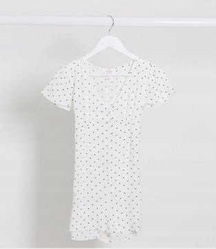 MISS SELFRIDGE PETITE KOMBINEZON GROSZKI 34 RSN