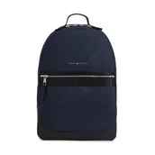 Plecaki - Plecak Tommy Hilfiger Th Elevated Nylon Backpack AM0AM11573 Space Blue DW6 - miniaturka - grafika 1