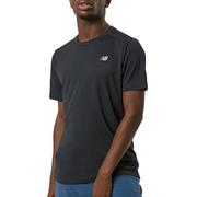 Koszulki sportowe męskie - Koszulka New Balance MT11205BK - czarna - miniaturka - grafika 1