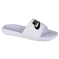 Klapki i japonki męskie - Klapki Nike Victori One Shower Slide M CN9675-100 białe - miniaturka - grafika 1