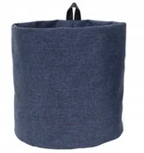 Kosze wiklinowe - Niebieski materiałowy organizer Bigso Box of Sweden Hang, ø 22 cm - miniaturka - grafika 1