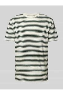 T-shirt w paski - Selected Homme - Koszulki męskie - miniaturka - grafika 1