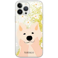 Etui i futerały do telefonów - Etui płynny brokat do Apple IPHONE 13 PRO Babaco: Psy 010 oryginalne i oficjalnie licencjonowane, Złoty - miniaturka - grafika 1