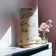 Lampy stojące - Lampka nocna do pokoju dziecka kolorowe ptaszki - miniaturka - grafika 1