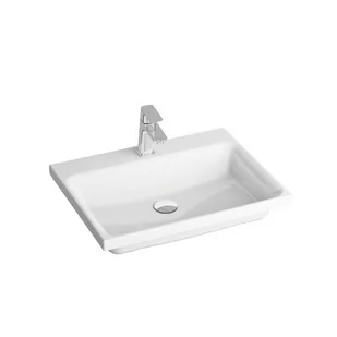 Ravak Comfort 600 Umywalka meblowa 60x46 cm biała XJX01260001 - Umywalki - miniaturka - grafika 1