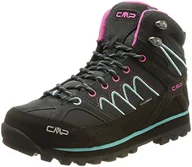Buty trekkingowe damskie - CMP Damskie buty trekkingowe Moon Mid WMN, Antracite Acqua, 38 EU - miniaturka - grafika 1