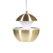 Lampy sufitowe - Beliani Lampa wisząca Lampa wisząca metalowa mosiężna BOJANA - miniaturka - grafika 1