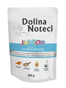 Dolina Noteci Premium Junior Bogata W Jagnięcinę 300g - Mokra karma dla psów - miniaturka - grafika 1