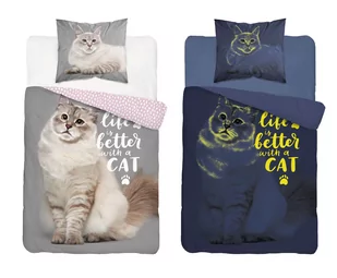 Pościel 140 x 200 2cz FLUO Młodzieżowa Jaime 4540A - Pościel dla dzieci - miniaturka - grafika 4