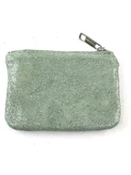 Portfele - Marlon Skórzana portmonetka w kolorze szarozielonym - 15 x 10 x 1 cm - miniaturka - grafika 1