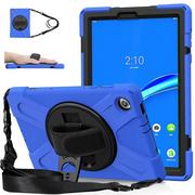 Etui do tabletów - Lenovo Strado Etui Armor z paskiem uchwytem Strap do Tab M10 Plus TB-X606F 10.3 (Niebieskie) DNETARMSX606F.BLUE - miniaturka - grafika 1