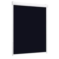 Rolety - Roleta w kasecie zaciemniająca Silver czarna 105 x 220 cm lewa - miniaturka - grafika 1