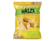 Chipsy - Popcrop - Bezglutenowe piramidki kukurydziane z ryżem i solą himalajską, 25 g - miniaturka - grafika 1