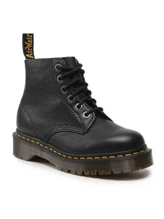 Glany damskie - Dr. Martens Glany 101 ub Bex 27373001 Czarny - grafika 1