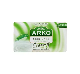 Arko SUNCO Mydło kosmetyczne Skin Care z dodatkowym kremem głęboko nawilżające 90 g - Mydła - miniaturka - grafika 1