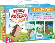 Gry planszowe - Kangur Dzieci kontra rodzice puzzlobajka przyjaciele - miniaturka - grafika 1