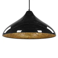 Lampy sufitowe - Beliani Lampa wisząca czarna ISKAR - miniaturka - grafika 1