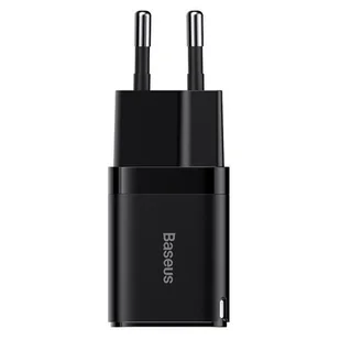 Baseus Ładowarka sieciowa GaN3 USB-C 30W czarna CCGN010101 - Ładowarki do telefonów - miniaturka - grafika 1
