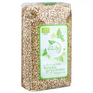 BioLife BIOLIFE KASZA GRYCZANA NIEPALONA BIO 500G BL112 - Kasza - miniaturka - grafika 1