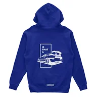 Odzież do sportów motorowych - Bluza kangurka IS THAT A SUPRA niebieska-M - miniaturka - grafika 1