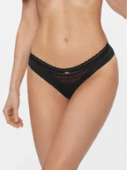 Majtki damskie - Chantelle Figi klasyczne Monogram C11ZA0 Czarny - miniaturka - grafika 1