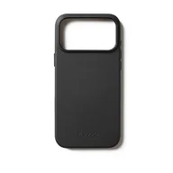 Etui i futerały do telefonów - Mujjo Leather Case Etui skórzane do iPhone 17 Pro Max kompatybilne z MagSafe - Czarne - miniaturka - grafika 1