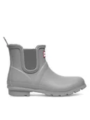 Kalosze damskie - Hunter Kalosze HFW-001 Szary - miniaturka - grafika 1