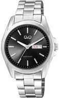 Zegarki męskie - Zegarek męski QQ A05A-005P srebrny - miniaturka - grafika 1
