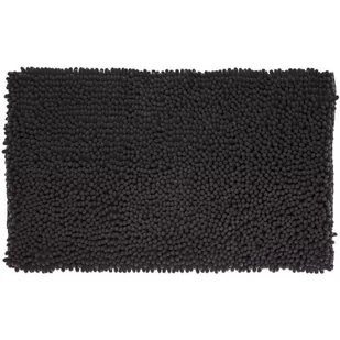 5five Simple Smart Dywanik łazienkowy MAXI CHENILLE 50x80 cm kolor czarny 160822J - Dywaniki łazienkowe - miniaturka - grafika 1