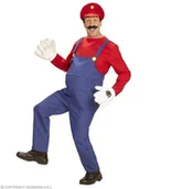 Stroje karnawałowe - Widmann Super plumber Costume Large for Fancy Dress 8003558087037 - miniaturka - grafika 1