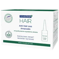 Serum do włosów - Novaclear Hair, ampułki przeciw wypadaniu włosów, 5 ml x 15 ampułek - miniaturka - grafika 1