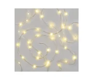 Lampy ogrodowe - LED Zewnętrzny łańcuch świąteczny 160xLED/21m IP44 ciepła biel - miniaturka - grafika 1