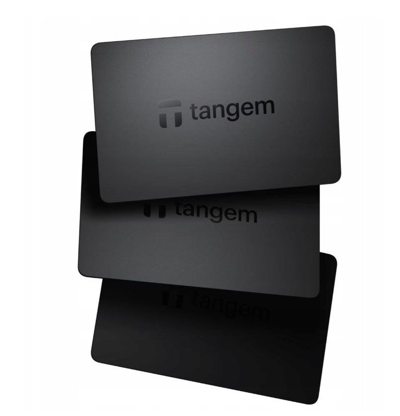Portfel kryptowalutowy Tangem Wallet 3 karty