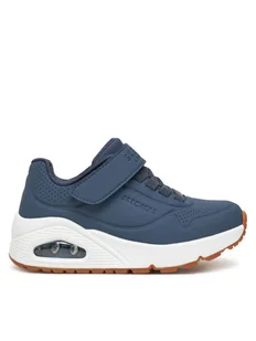 Skechers Sneakersy Uno-Air Blitz 403673L/NVY Granatowy - Buty dla chłopców - miniaturka - grafika 1