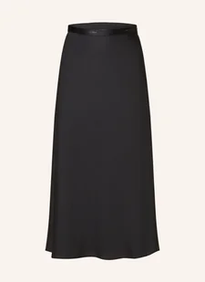 Calvin Klein Spódnica Satynowa schwarz - Spódnice - miniaturka - grafika 1