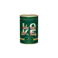 Mokra karma dla psów - Dogs Love Winter Menu Hirsch - mięso jelenia z kasztanami 400 g - miniaturka - grafika 1