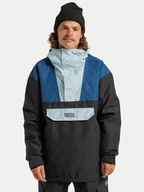 Kurtki narciarskie - DC Shoes Kurtka snowboardowa Anorak ADYTJ03088 Czarny Reglan Fit - miniaturka - grafika 1
