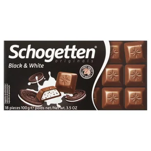 Schogetten Black&White 100 g - Inne słodycze - miniaturka - grafika 1