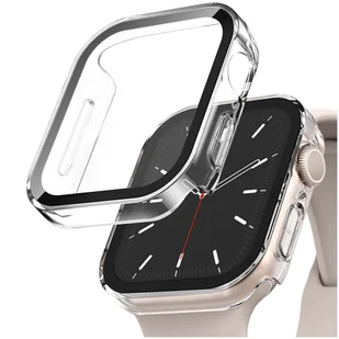 Obudowa ochronna z szkłem Alogy Protector Case 2w1 nakładka etui do Apple Watch 7/8 45mm Przezroczysta - Akcesoria do smartwatchy - miniaturka - grafika 13