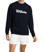 Bluzy męskie - Bluza męska Wilson M Parkside Crew Classic Navy M - miniaturka - grafika 1
