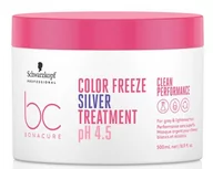 Maski do włosów - Schwarzkopf Schwarzkopf BC Color Freeze Silver maska ochładzająca kolor pH 4.5 500ml - miniaturka - grafika 1